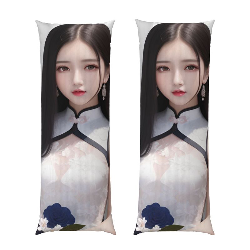 Equal Body Pillowcase, Removable Velvet Equal Body Pillowcase, (excluding Pillow Core)_voghion.com