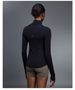 Women's Clothing Zip-Up Yoga Jacket With Stand Collar - Slim Fit Running & Gym Hoodie For Workout - Breathable Stretchable Athletic Outerwear_voghion.com