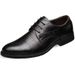 Frühlings-Business-Formal-Leder-Casual-Arbeits-Atmungsaktive Herren-Bräutigam-Schuhe im britischen Stil mit weicher Sohle_voghion.com