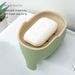 No-Drill Household Portable Non-Slip Elephant Soap Dish With Lid Countertop Storage Rack_voghion.com