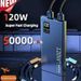 120W Super Fast Charging 30000 MAh Bank With 100% Sufficient Capacity Power Supply For Various Mobile Phones_voghion.com