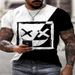 Summer New Funny Trendy Creative Short Sleeved T-shirt For Men_voghion.com
