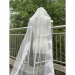 Hir Jewelry Bianco/Avorio 3M Cthedrl Lunghezza Lce Bordo Bridl Hed Con Pettine Lungo Velo Da Sposa Accessori velos de_voghion.com