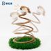 Plush Sparrow Steel Wire Teaser Wan Self-Entertainment Boreom Relief Toy Spiral Spring Roun Plate Cat Scratching_voghion.com