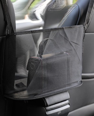 Hanging Central Control Isolation Net Pocket Multi-Functional Storage Organizer Bag For Car Interior Decoration_voghion.com