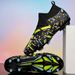 Scarpe da calcio alte da uomo e da donna, con tacchetti lunghi e rotti, da allenamento su erba, mimetiche, modello AG, 2024_voghion.com