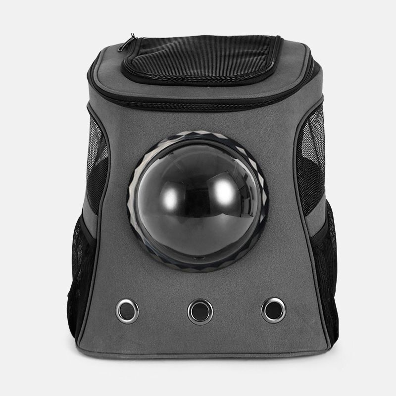 Mochila portátil para cães e gatos, bolsa grande de ombro duplo respirável para animais de estimação_voghion.com