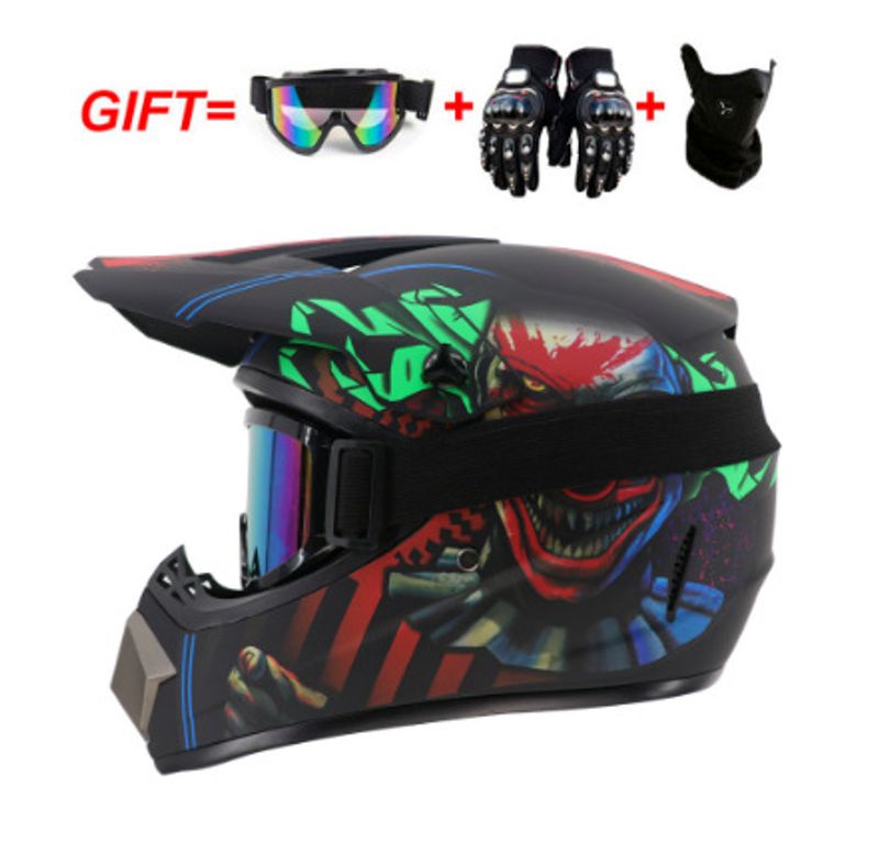 Elektreschen Helm Kart Liicht Offroad Helm Mountain Downhill Vollhelm_voghion.com