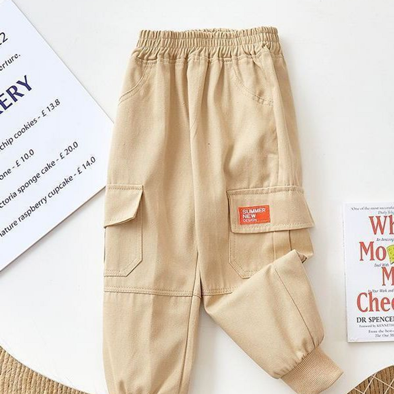 Kids’ Clothing Boys Pants Children's Clothing Spring And Autumn New Children's Baby Trousers Small And Medium Children's Pants_voghion.com