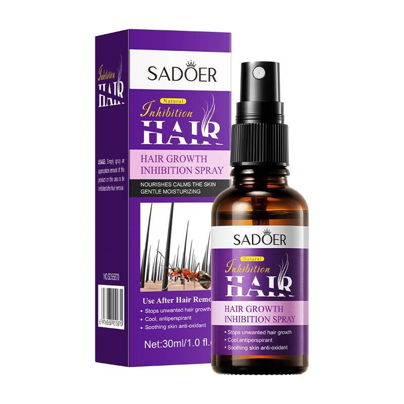 SADOER Hair Growth Inhibitor Spray For Armpits & Legs, Slow Regrowth, Non - Invasive_voghion.com
