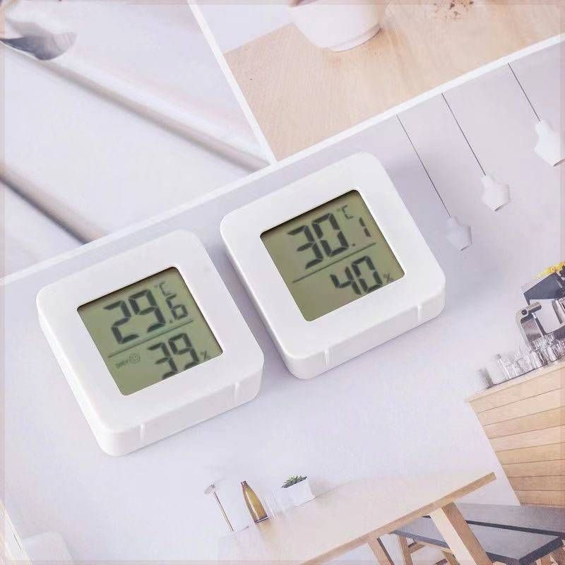 Minimalist And Ultra Mini Home, Baby Room, Climbing Pet Room, Cigar Room, Garage, Wine Cellar, Digital Display, Temperature And Humidity Meter_voghion.com