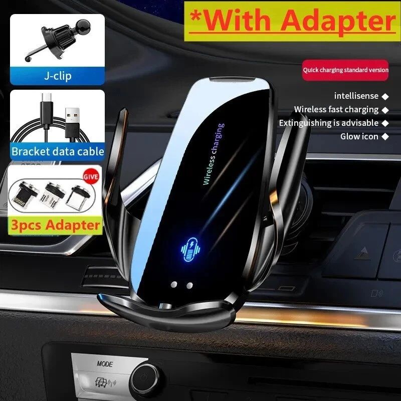 Wireless Magnetic Charger For Car, For IPhone 14 13 12 X Samsung Xiaomi+_voghion.com