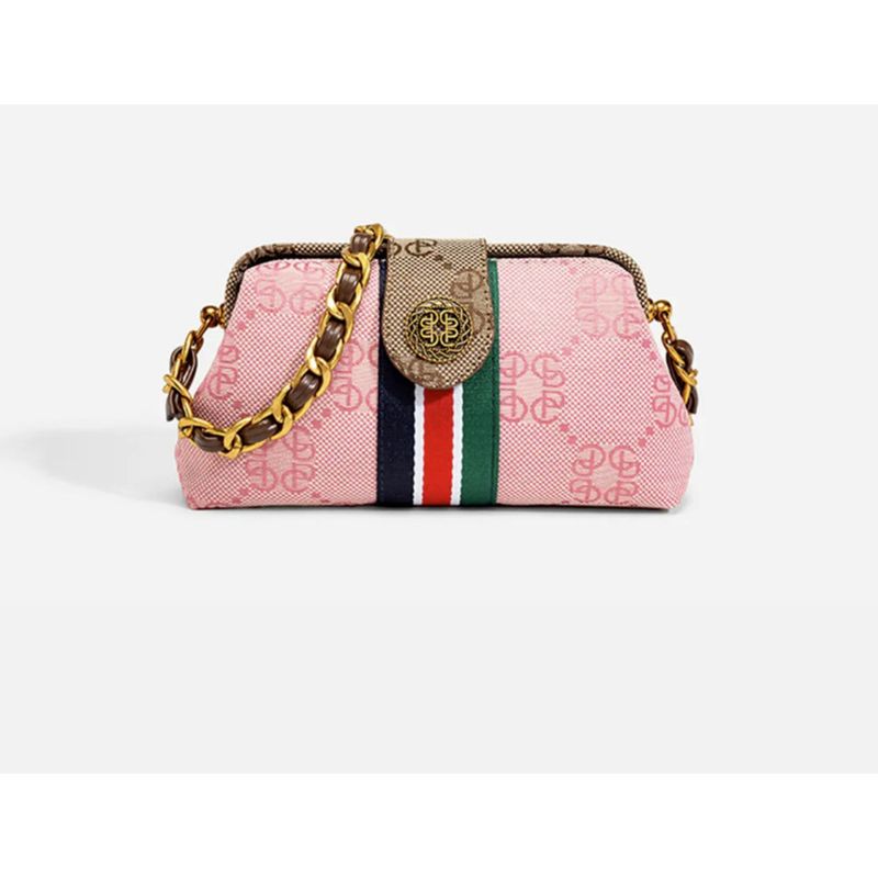 Women's New Style Dumpling Single Shoulder Underarm Box Clip Bag_voghion.com