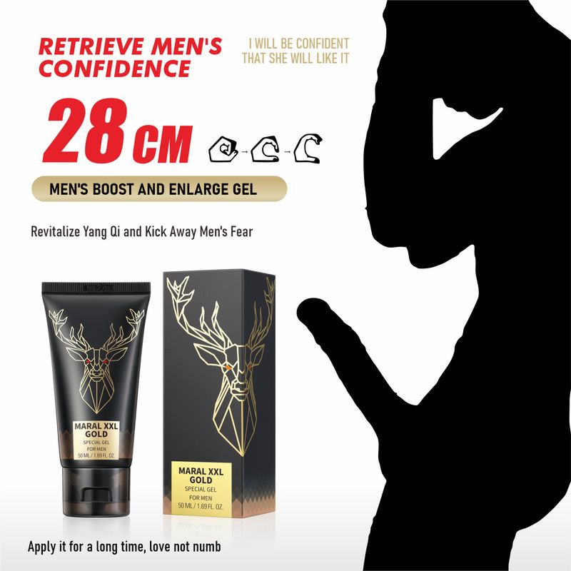 MARAL GEL peni.s massage gel BIG XXL male repair cream TITAN GOLD_voghion.com