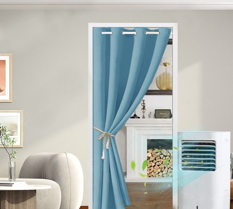 Tende Tenda per porta senza foratura Tenda per porta Privacy per vano porta Corridoio Tenda per porta Aria condizionata Divisorio temporaneo Divisorio per stoccaggio Tenda per porta armadio_voghion.com