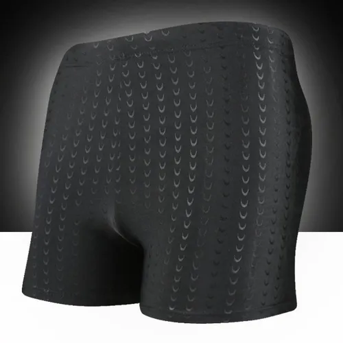 Męskie kąpielówki z płaskimi rogami są luźne i stylowe, idealne do kąpieli w gorących źródłach na plaży_voghion.com