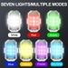1PCS Wireless Remote Control LED Strobe Light For Motorcycle Car Bike Anti-collision Warning Lamp Flash Indicator XYZ_voghion.com