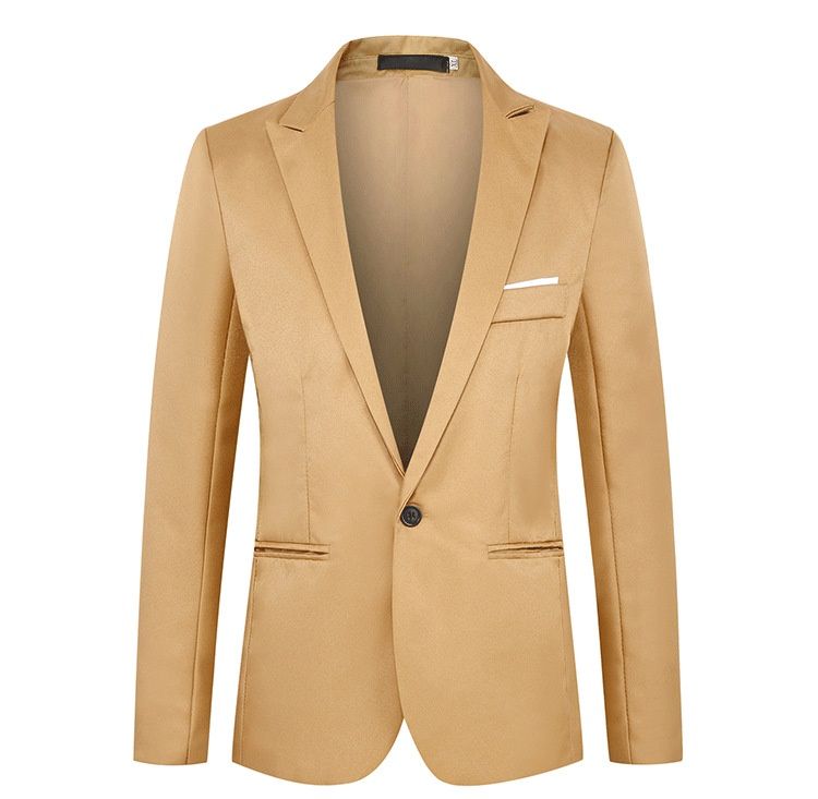 boy 2022 Spring And Autumn Men's Set Korean Version Slim Fit Youth Jacket Fashion Groomsman Suit Wholesale_voghion.com