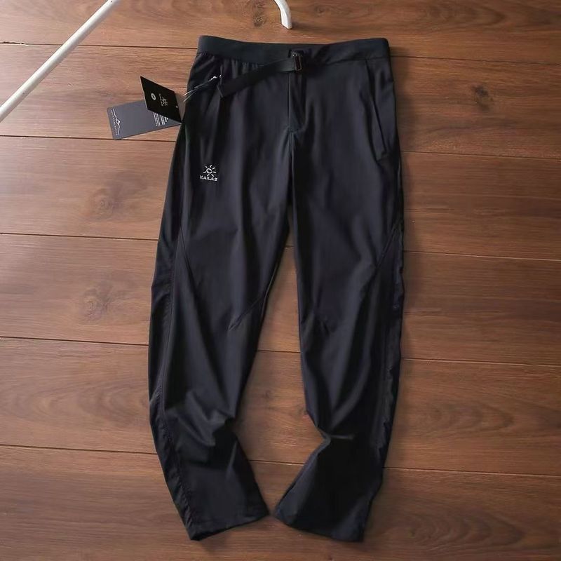 Men's Embroidered 2025 Lightweight Quick-Dry Straight-Leg New Soft Shell Outdoor Slim Fit Breathable Thin Pants_voghion.com