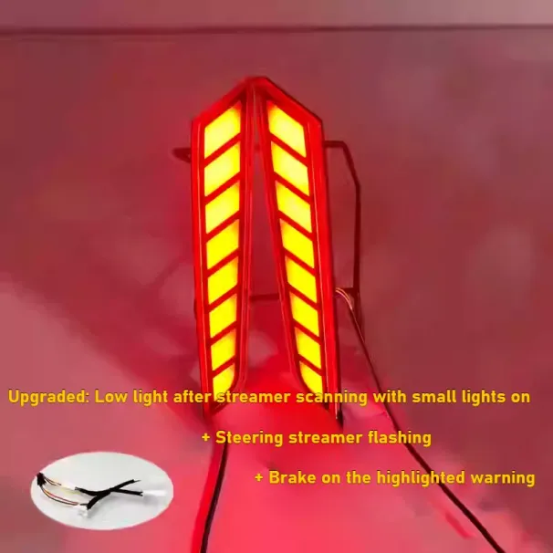 Für BYD Dolphin Surf 2023 2024 2025 LED-Heckstoßstangenleuchten mit dynamischen Blinkern DRL Nebelscheinwerfer Bremswarnleuchte Daylights_voghion.com