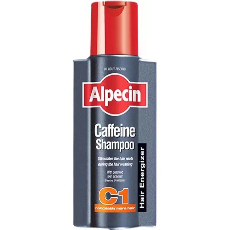 Alpecin Caffeine Shampoo C1 (375 ml) - Strengthens Growth And Reduces Hair Loss, For Men_voghion.com