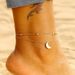 Trendy Moon Simple Women's Beach Anklet New_voghion.com