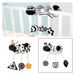 Black White And Animal Visual Stimulation Early Education Crib Toy_voghion.com