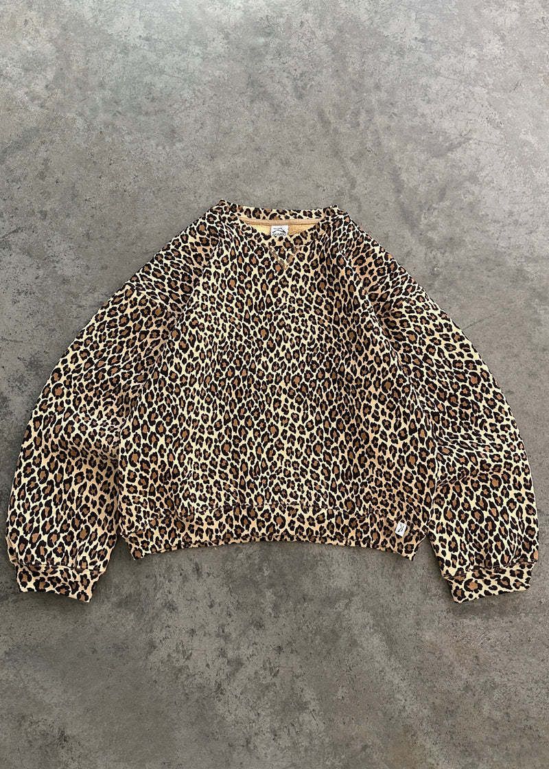 Felpa con cappuccio e cerniera stile hip hop Harajuku con stampa leopardata retrò Y2k_voghion.com
