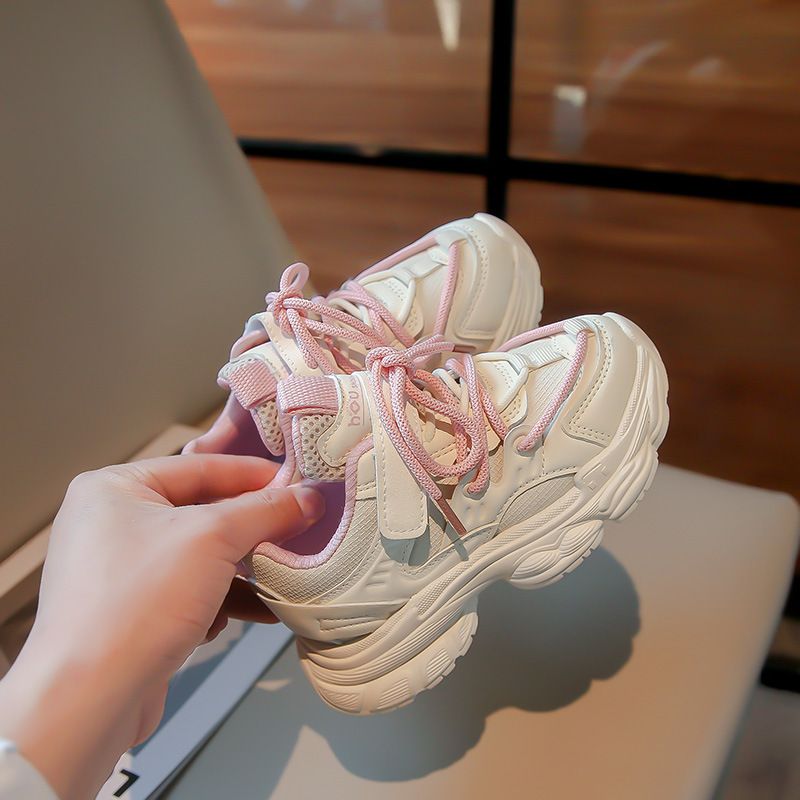 2024 New Popular Casual Running Sports Shoes for Children Versatile Soft Sole Wear-resistant Comfortable Fasion Sweet_voghion.com