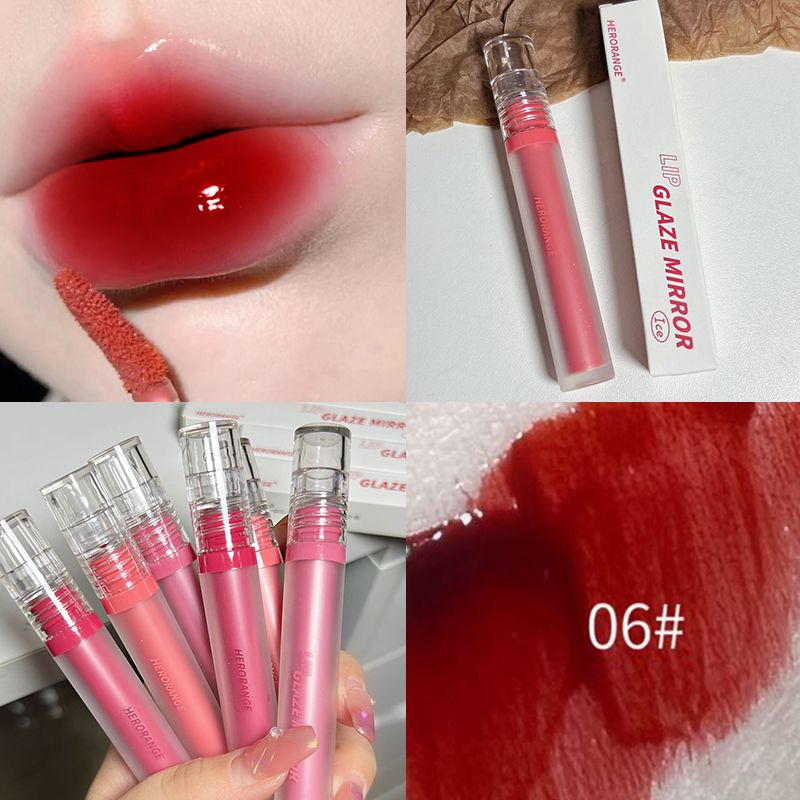 Gelatina Labbra Smalto Trasparente Specchio Acqua Rossetto Idratante Impermeabile Lucidalabbra Lunga Durata Antiaderente_voghion.com