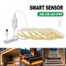 High Density COB LED Strip Lights PIR Motion Sensor 5V USB 8mm Tape Cabinet Lamp_voghion.com