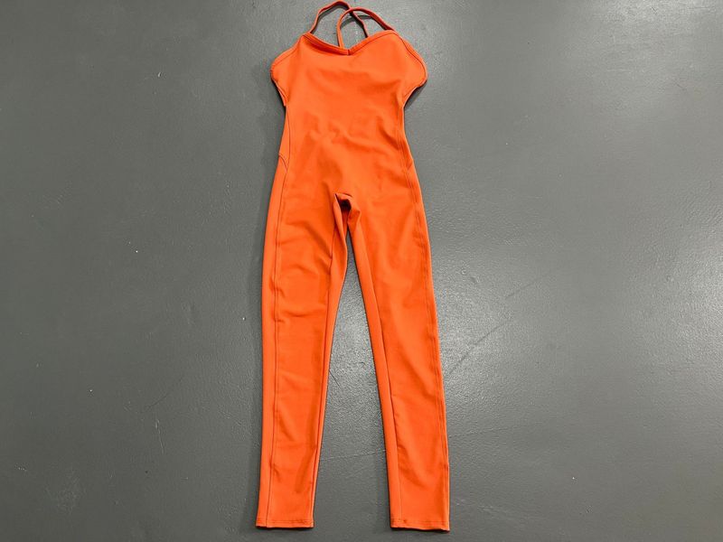 Women'sl Fashion Sexy Bodysuits Solid Color High Jumpsuit Casual Pants_voghion.com
