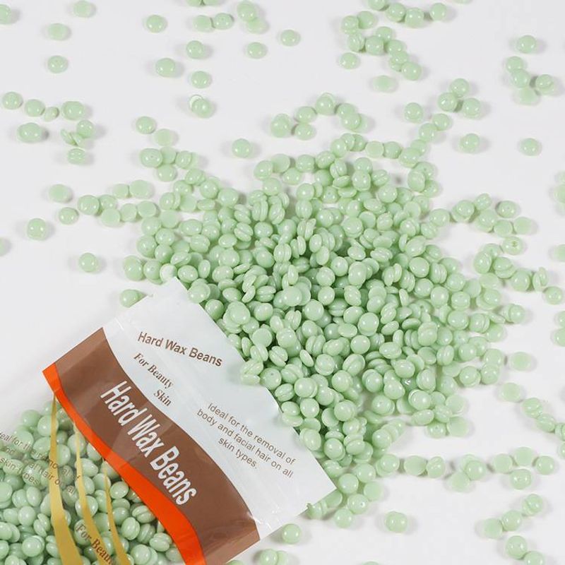 （6PCS）The treasure of the town shop100g Beeswax Paper Free Waxing bean hard wax bean_voghion.com