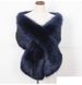 Scialle con colletto per capelli Scialle grande per capelli Abito da sera da donna Sciarpa con mantello Bavaglino Collo falso_voghion.com