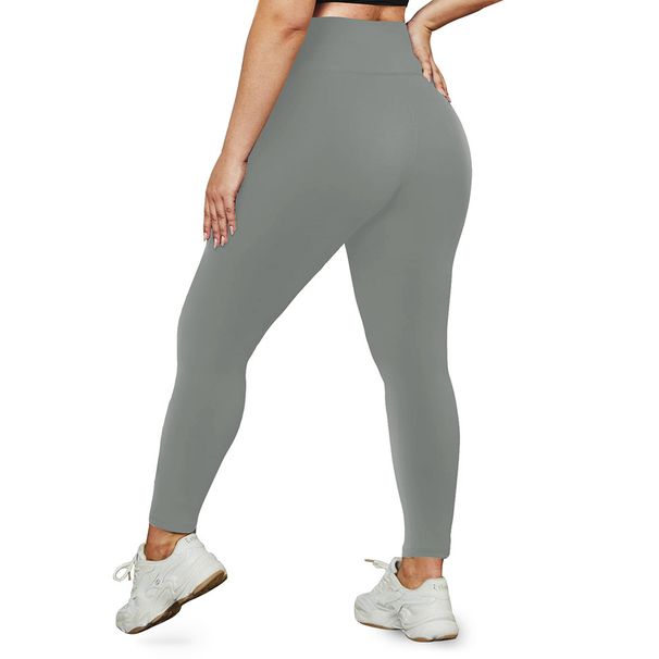 högmidjade naken yogabyxor i plusstorlek 1XL-5XL tätsittande ytterkläder elastiska fitness yoga leggings i stor storlek_voghion.com