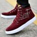 Herren Sportschuhe High Top Schuhe Canvas Freizeitschuhe Laufschuhe_voghion.com