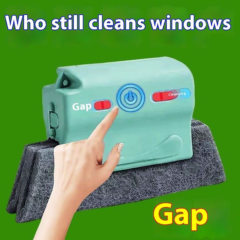 Door Gap Groove Brush Slot Household Tool Window Magic High-rise Exterior Cleaning_voghion.com