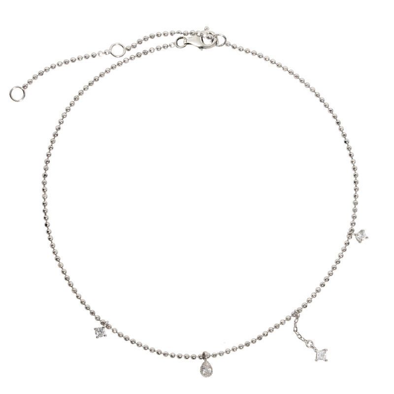 Tassel For Women High-End 2025 New Trendy Internet Celebrity Female Niche Chain Sexy Ladies Anklet Foot Jewelry_voghion.com