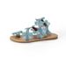 large size flat-bottomed toe colored sandals women's outerwear flower decoration beach sandals and slippers_voghion.com