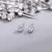 Reines Silber S Spitz Stud Loch Nadel Piercing Werkzeug Anti-Verstopfung Ohr Pflege Stick_voghion.com