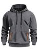 Herbst Herren Pullover Sweatshirt Langarmjacke Kapuzenpullover Geschlossene Jacke Herren Kapuzenpullover Slim Fit Herrenbekleidung_voghion.com