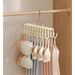 GZP Double Row Hook Wave Multifunctional Vest Storage Student Back-to-School Underwear Hanger_voghion.com