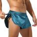 Men's Underwear Men's Boxer Shorts Silky Men's Clothing Sexy Home Sleeping Underwear Two Piece Pants_voghion.com