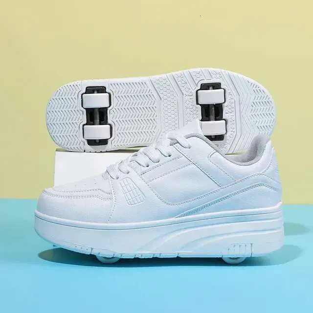 Rollschuhschuhe Kinder Herbst Kinder Mode Casual Sport Spielzeug Geschenk Spiele Jungen 4 Räder Turnschuhe Mädchen Stiefel_voghion.com