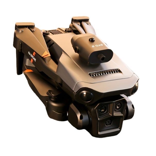 New K6 Quadcopter UAV Drone: Triple HD Cameras, 360 Obstacle Avoidance°, Optical Flow Positioning, One-click_voghion.com