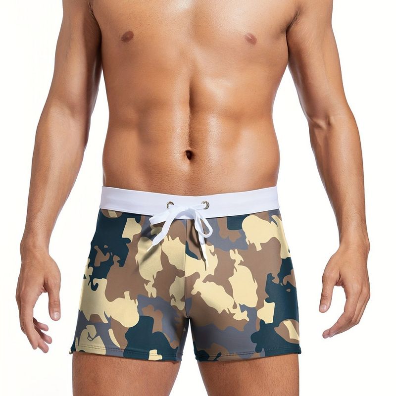 Herrenbekleidung Sommer Neue Camouflage 3D-gedruckte Herren-Strandhose Lässige Mode Herren-Shorts Herren_voghion.com