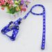 Cat And Dog Leash Chest Harness Nylon Paw Print Pet Supplies_voghion.com