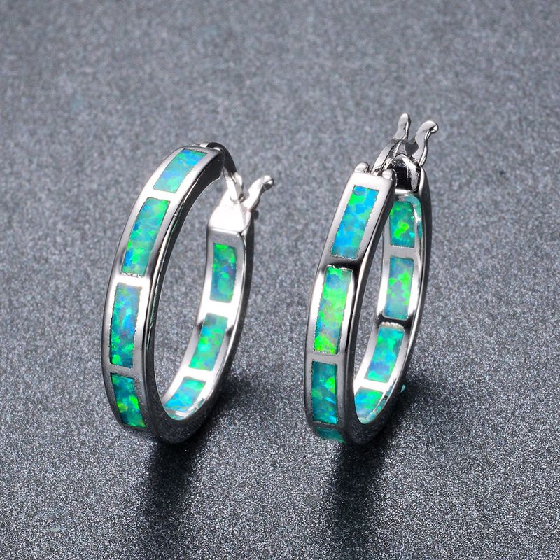 Shine round are simple, fashionable, light luxury, and high-end earrings_voghion.com