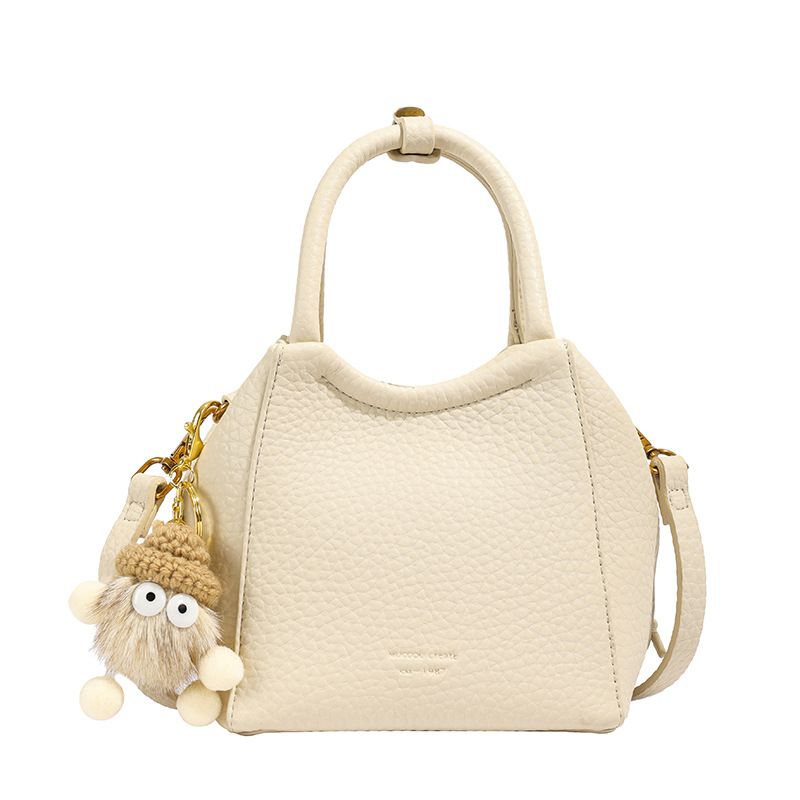 Yuezi Beliebter neuer Wassereimer 2024 Textur Western Litschi Muster Mode Kleine Umhängetasche_voghion.com