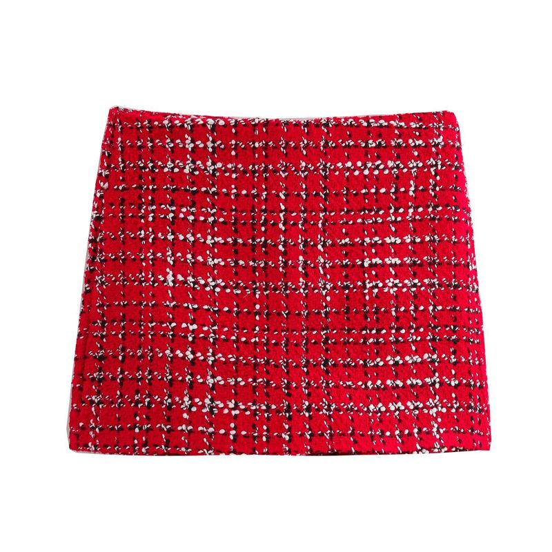 Nuova collezione autunno inverno donna con spalline e set di pantaloni e cappotto con texture_voghion.com